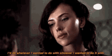 Black Widow I Would GIF
