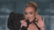 Adele Im Listening GIF - Adele Im Listening One Night Only GIFs