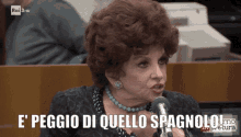 gina lollobrigida italian actress luigina lollobrigida its worse than spanish talking