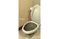 a picture of a man sitting in a toilet with the words vigle.ai visible