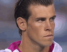 Gareth Bale GIF - Gareth Bale Sweating Serious GIFs