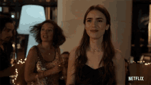 Smiling Lily Collins GIF - Smiling Lily Collins Emily Cooper GIFs