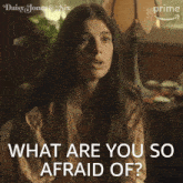 What Are You So Afraid Of Camila Dunne GIF - What Are You So Afraid Of Camila Dunne Camila Morrone GIFs