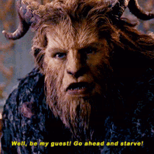 Beauty And The Beast Well Be My Guest GIF - Beauty And The Beast Well Be My Guest Go Ahead And Starve GIFs