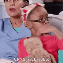 Crystal Balls Blackish GIF - Crystal Balls Blackish Gasp GIFs