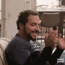 Clapping Gary Spampinato GIF - Clapping Gary Spampinato Project Runway GIFs