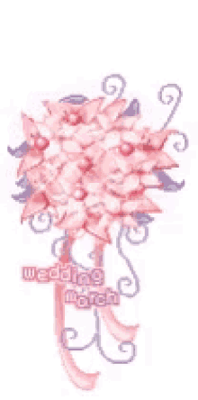 Wedding March Flower GIF