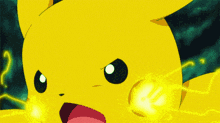 pikachu pokemon pikachu thunderbolt pikachu uses thunderbolt
