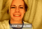 Leave Ysf GIF - Leave Ysf Alone GIFs