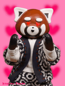 Komoru Panda In Love GIF - Komoru Panda In Love Love GIFs