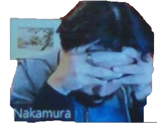 Nakamura Oh No Sticker - Nakamura Oh No Ugh Stickers