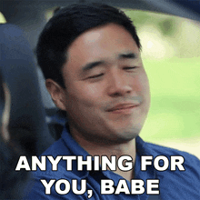 Anything For You Babe Randall Park GIF - Anything For You Babe Randall Park Wong Fu Productions GIFs