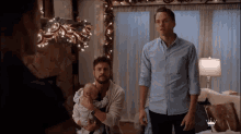 Three Wise Men And A Baby Tyler Hynes GIF - Three Wise Men And A Baby Tyler Hynes Paul Campbell GIFs