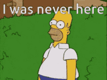 Homer Simpson Back Away GIF - Homer Simpson Back Away Never GIFs