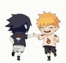 Naruto And Sasuke GIF