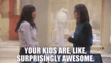 Parks And Rec April Ludgate GIF - Parks And Rec April Ludgate Your Kids Are Like Surprisingly Awesome GIFs
