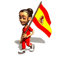 España Flag GIF - España Flag Walking GIFs