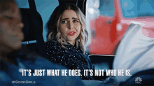 Its Just What He Does Its Not Who He Is GIF - Its Just What He Does Its Not Who He Is Mae Whitman GIFs