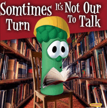 a book titled sometimes it 's not our turn to talk