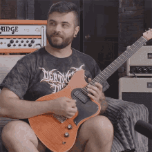 Playing The Guitar Andrew Baena GIF - Playing The Guitar Andrew Baena Ta Da GIFs