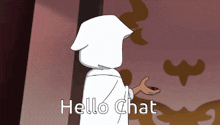 The Owl House Hello Chat GIF - The Owl House Hello Chat Raine Whispers GIFs