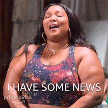 I Have Some News Lizzo GIF - I Have Some News Lizzo Lizzos Watch Out For The Big Grrrls GIFs