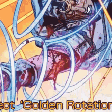 Johnny Joestar Arigato Gyro GIF - Johnny Joestar Arigato Gyro The Perfect Golden Rotation Energy GIFs