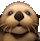 Otter Otter Face Sticker - Otter Otter Face Otter Emoji Stickers