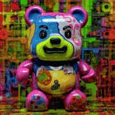 Ai Gummy Bear Vyd3n GIF - Ai Gummy Bear Vyd3n Psychedelic Gummy Bear GIFs