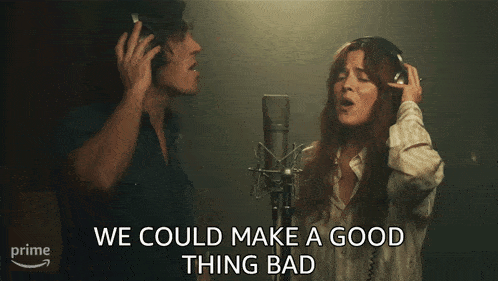 We Could Make A Good Thing Bad Billy Dunne GIF - We could make a good thing  bad Billy dunne Daisy jones - Discover & Share GIFs