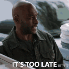 Its Too Late Preacher Middleton GIF - Its Too Late Preacher Middleton Virgin River GIFs