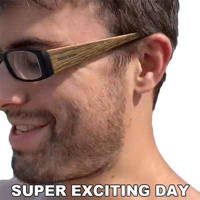 Super Exciting Day Steve Terreberry Sticker - Super Exciting Day Steve Terreberry Super Fun Day Stickers