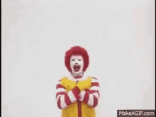 Mcdonalds Ran Ran Ru GIF - Mcdonalds Ran Ran Ru Hands Up GIFs