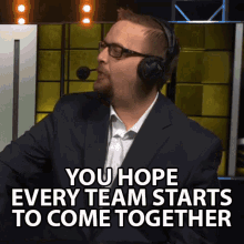 You Hope Every Team Starts To Come Together Team GIF