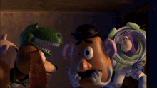 Toy Story2 Rex GIF - Toy Story2 Rex Mr Potato Head GIFs