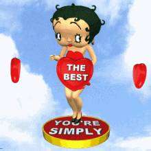 Youre The Best Simply The Best GIF - Youre The Best Simply The Best Betty Boop GIFs