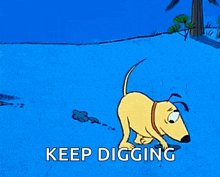 Dog Digging A Hole Pink Panther GIF - Dog Digging A Hole Pink Panther Pooch Digs The Ground GIFs