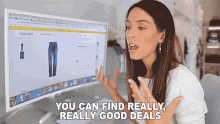 You Can Find Really Really Good Deals Shea Whitney GIF - You Can Find Really Really Good Deals Shea Whitney Fashion GIFs
