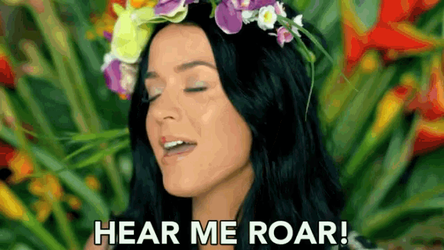 Hear Me Roar Katy Perry GIF - Hear Me Roar Roar Katy Perry GIFs