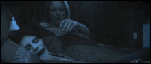 Snuggling GIF - Horror Cuddling Sleeping GIFs