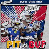 Buffalo Bills Vs. Pittsburgh Steelers Pre Game GIF