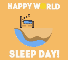 World Sleep Day Sleeping GIF