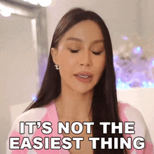 Its Not The Easiest Thing Lisa Alexandra GIF - Its Not The Easiest Thing Lisa Alexandra Coco Lili GIFs