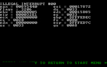 Illegal Instruction Ms Dos GIF