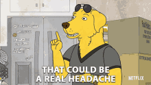 That Could Be A Real Headache Stressed GIF - That Could Be A Real Headache Stressed Worried GIFs
