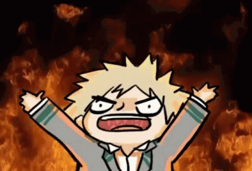 Angry Anime GIF - Angry Anime Bakugo GIFs