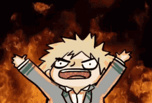 Angry Anime GIF - Angry Anime Bakugo GIFs
