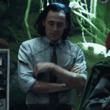 Loki Embarrassed GIF - Loki Embarrassed Cringe GIFs