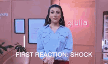 salemi shock first reaction surprise giulia salemi