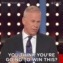 You Think You'Re Going To Win This Gerry Dee GIF - You Think You'Re Going To Win This Gerry Dee Family Feud Canada GIFs